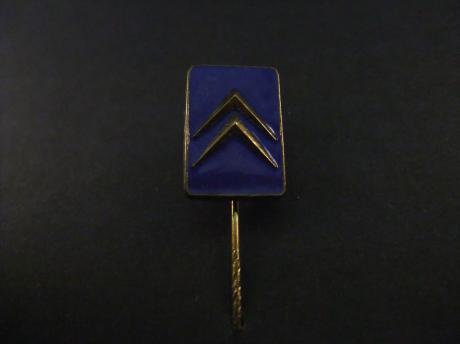 Citroën Frans automerk blauw logo
